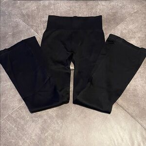 Black High-Waisted Leggings